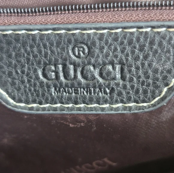 Gucci GG Supreme Messenger Bag Monogram Web Flat Strip Black Red Beige Women - Picture 14 of 16